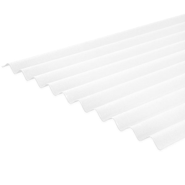 PVC Bitumen Corrugated Rooflight 930mm x 2000mm (Clear)